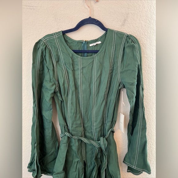 Tularosa NICOLE LONG SLEEVE MINI DRESS sycamore green - Picture 4 of 12